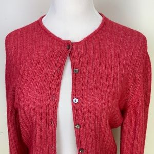 Clan Douglas Luxury Cashmere Silk Cardigan Large